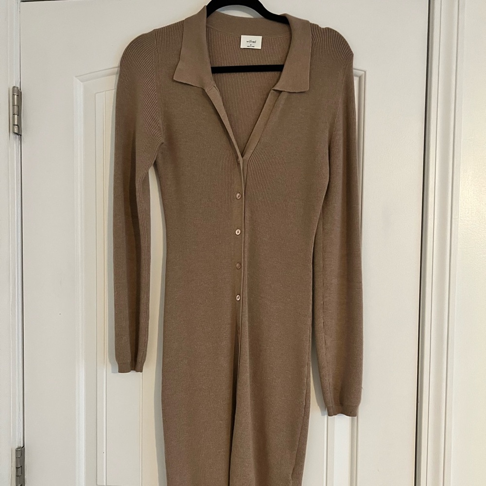 Aritzia Wilfred Sweater Dress